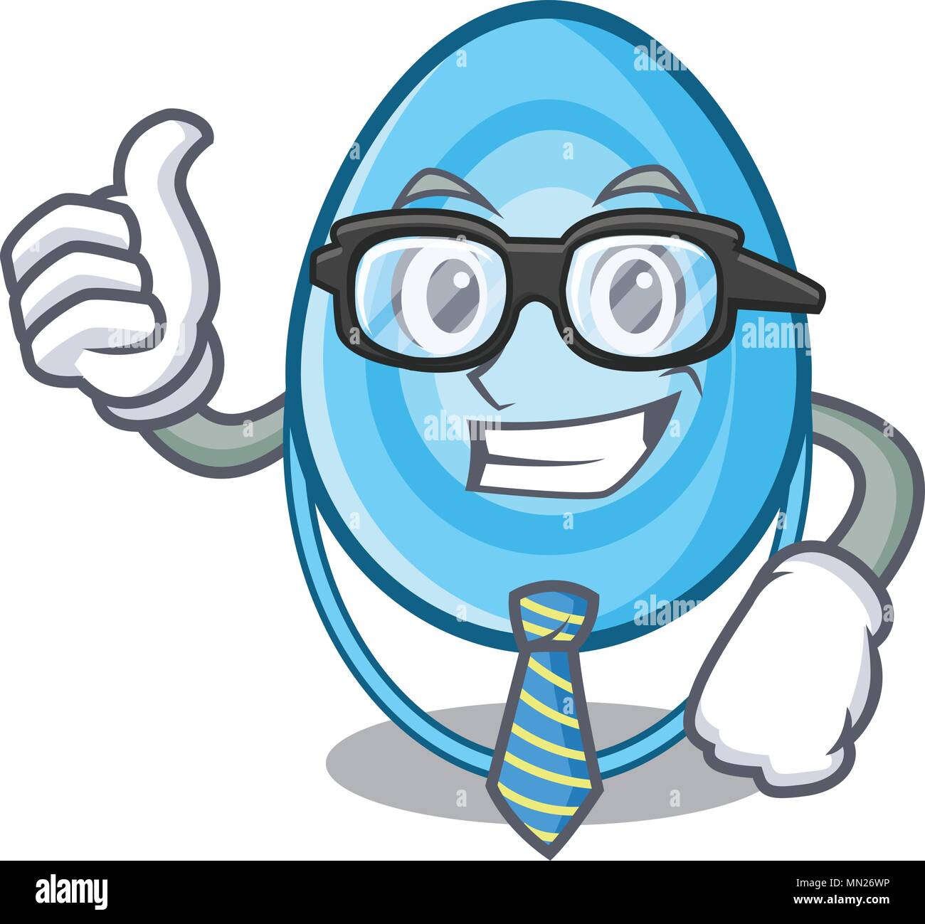 Businessman oxygen mask character cartoon Stock Vector Image & Art - Alamy