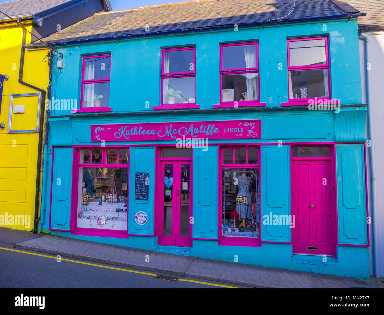 Colorful house in Dingle typical for Ireland Stock Photo Alamy