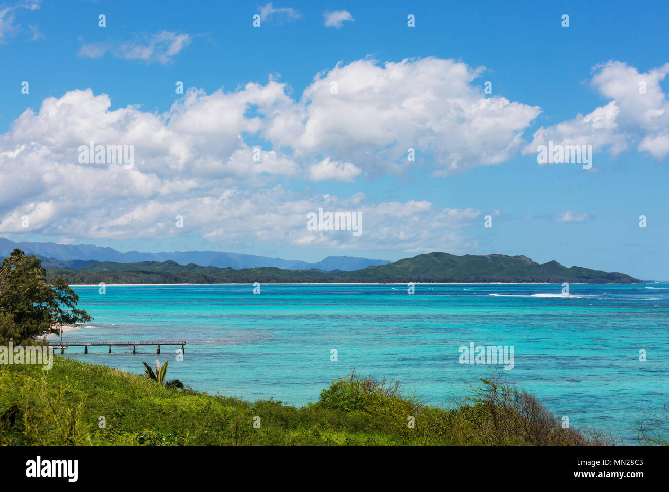 Beautiful landscapes in Oahu island, Hawaii Stock Photo - Alamy