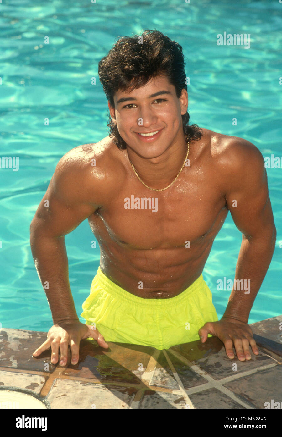 Los Angeles Ca July 27 Exclusive Coverage Actor Tv Personality Mario Lopez Poses During A Photo