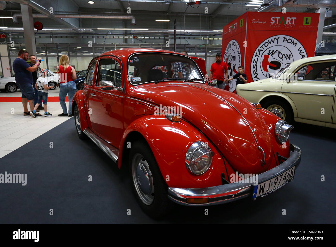 Warsaw/Nadarzyn, Poland. 13th May, 2018. PTAK expo center second day of Oldtimer Show. Credit: Madeleine Lenz/Pacific Press/Alamy Live News Stock Photo