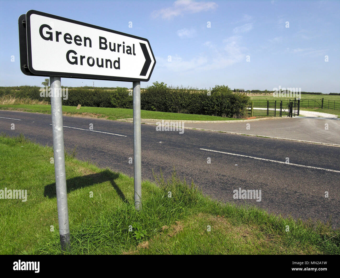 Olney Green Burial Ground Stock Photo