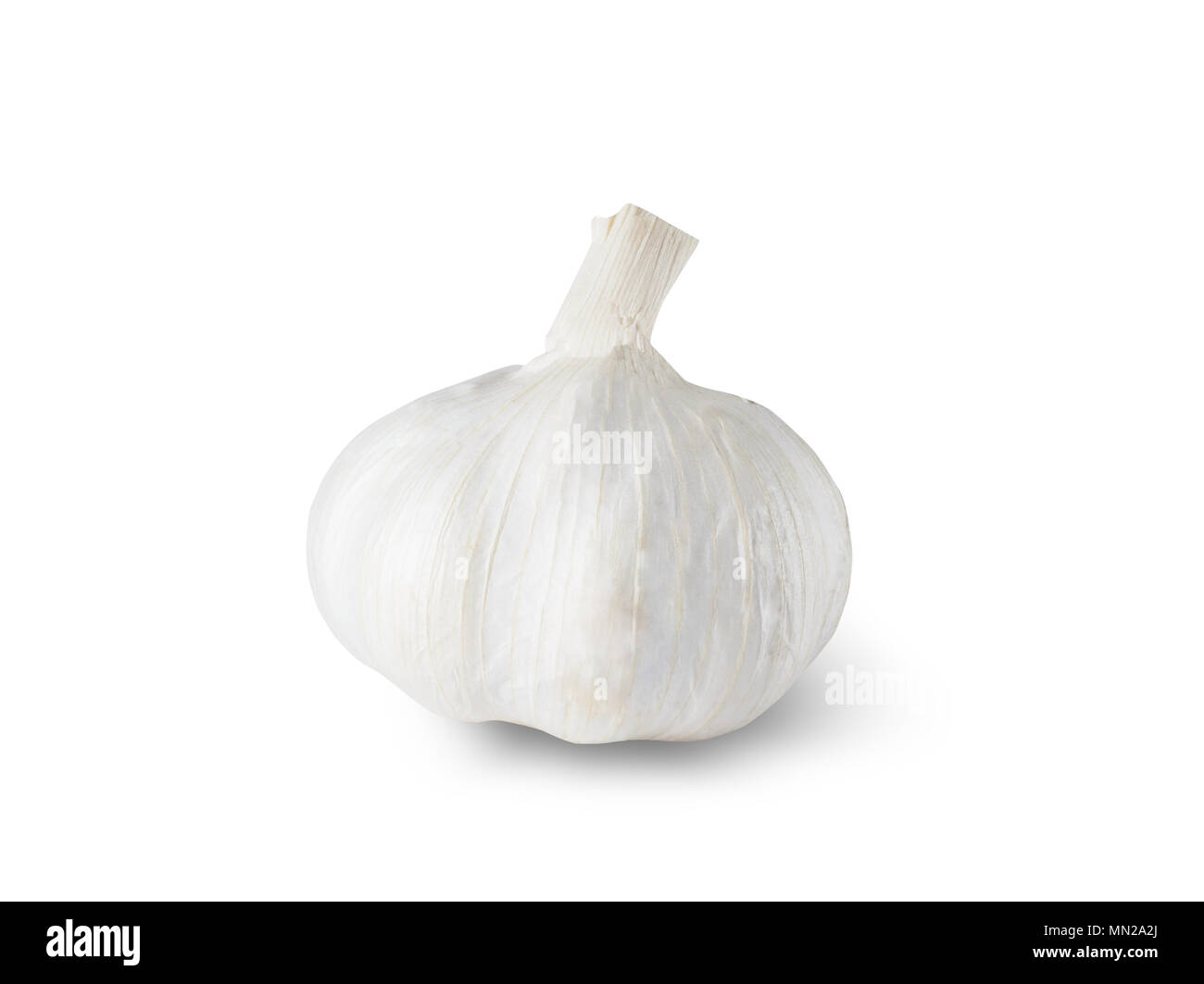 garlic isolated on white background Stock Photo