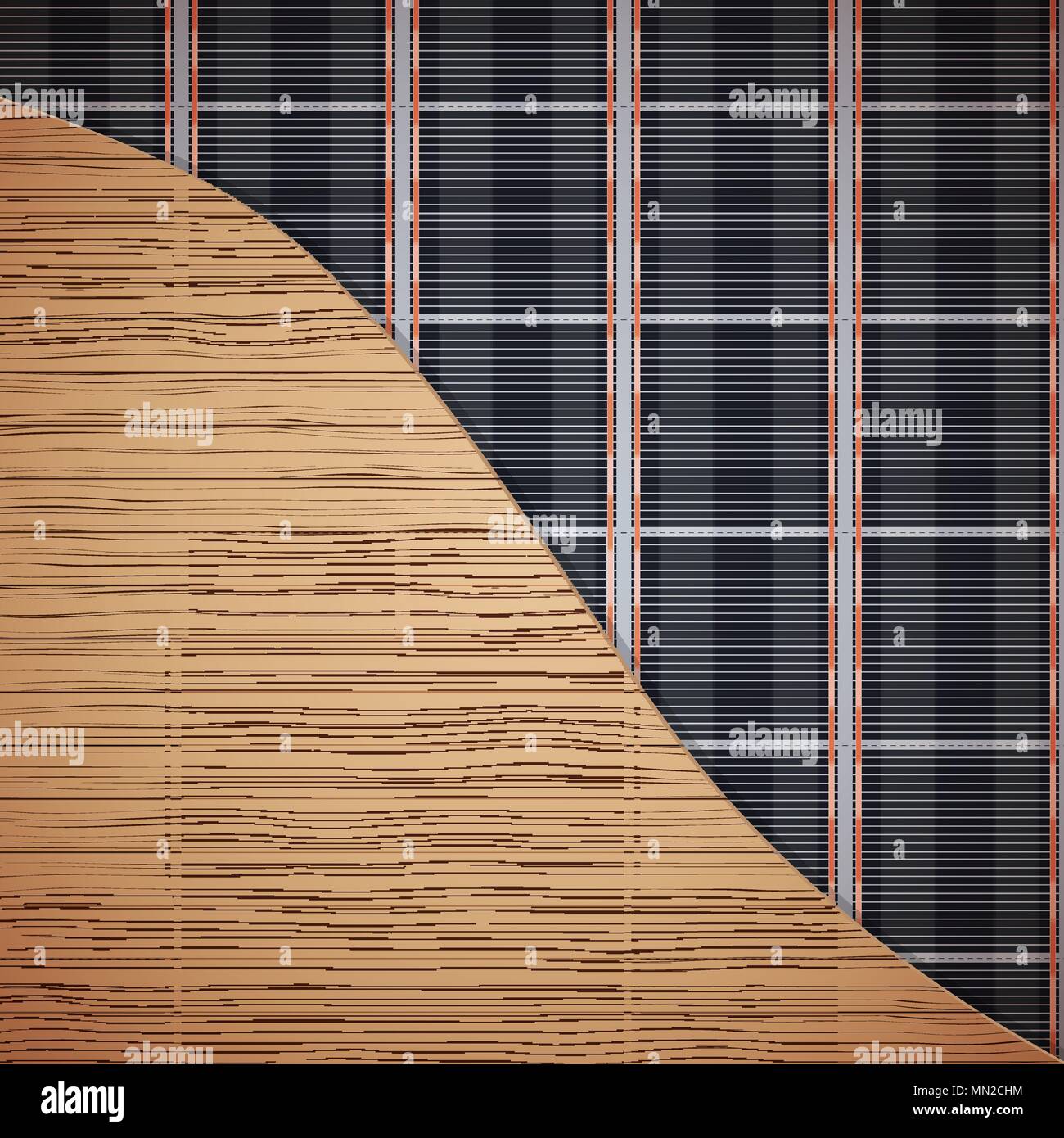 Infrared Underfloor heating system Stock Vector