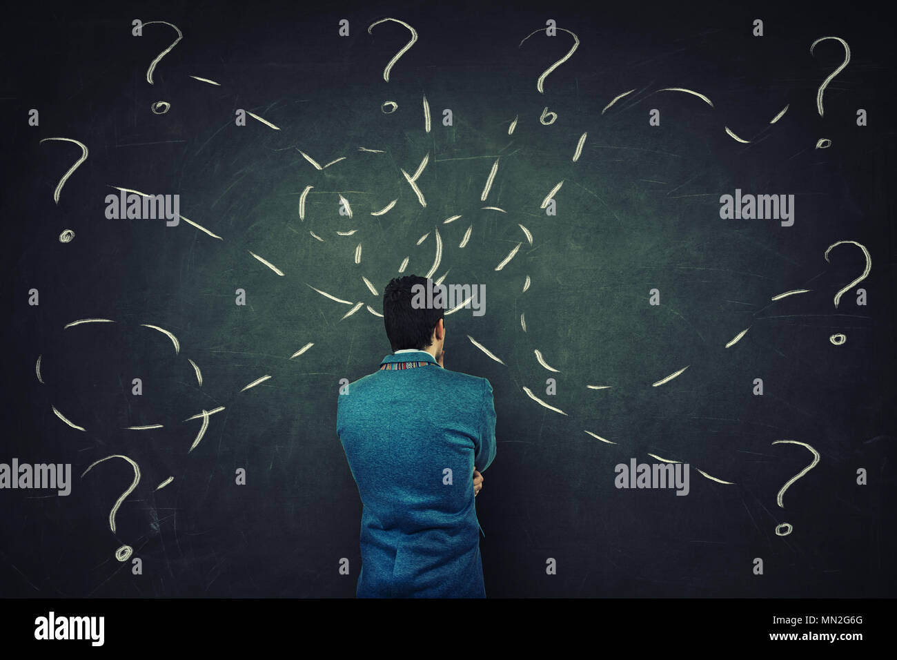 Questions Puzzled Maze question mark hi-res stock photography and images - Alamy