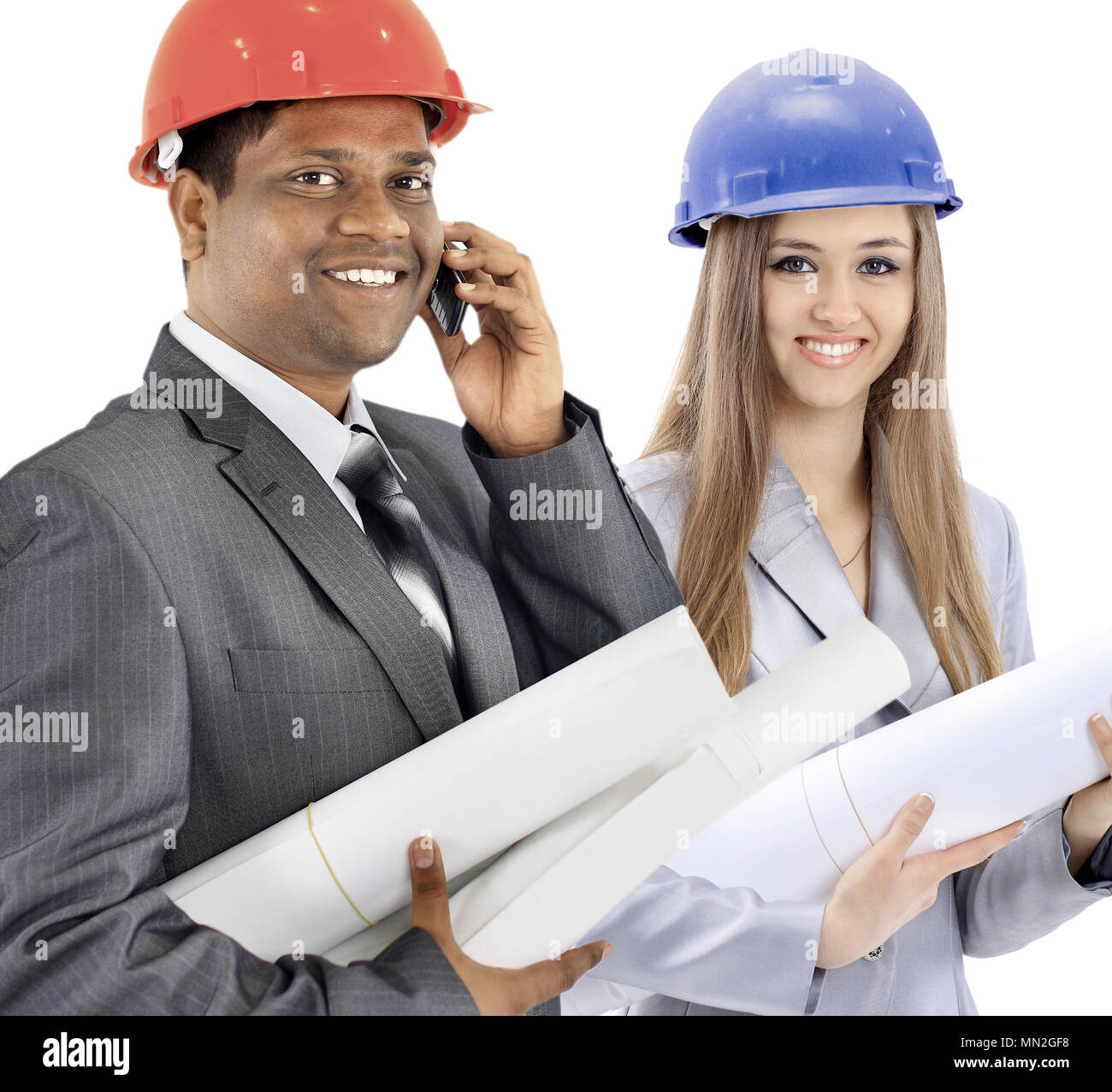 Black woman on construction site hi-res stock photography and images ...