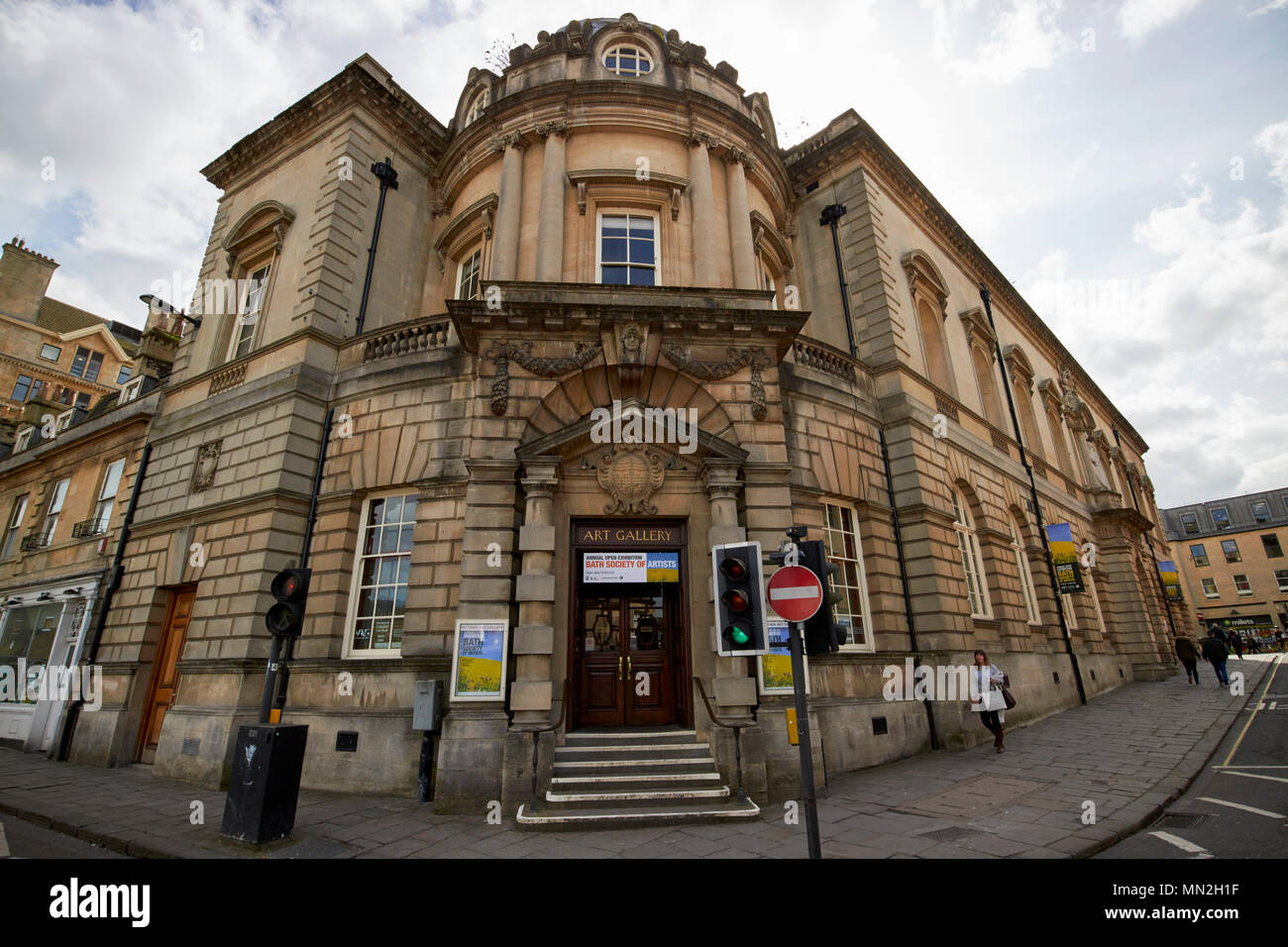 The Victoria Art Gallery building Bath England UK Stock Photo