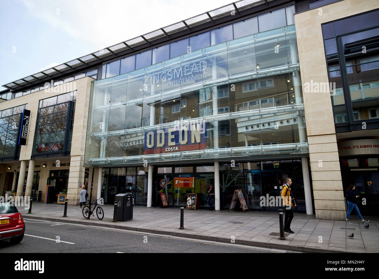 Kingsmead Entertainment leisure complex with odeon cinema Bath England UK Stock Photo