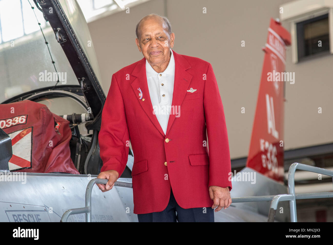 Maxwell AFB, Ala. Lt Col (Ret) Harold Brown of the famed Tuskegee