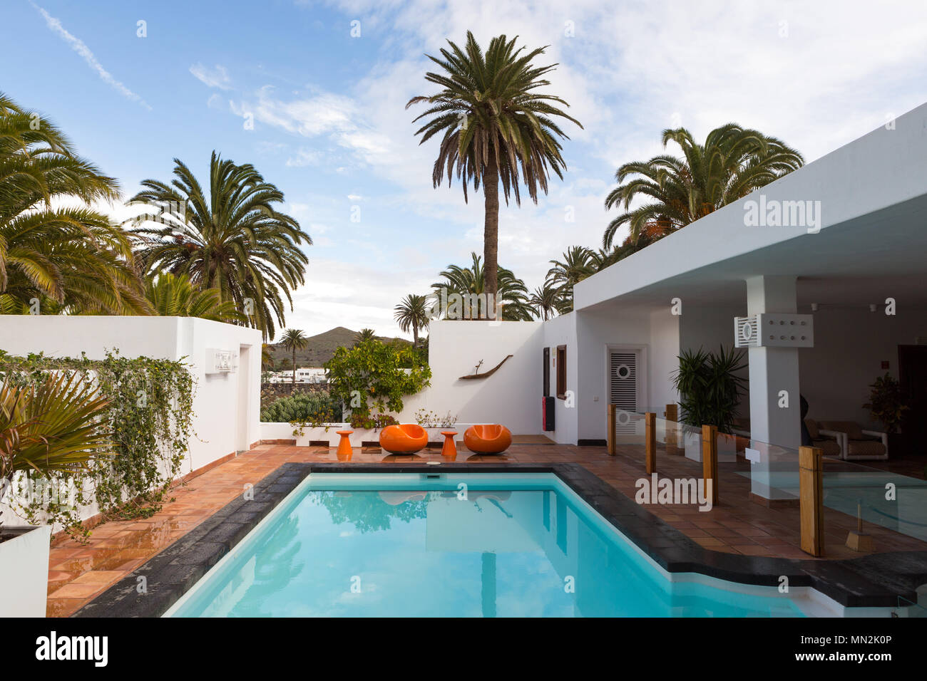 Lanzarote Cesar Manrique House Stock Photos Lanzarote Cesar