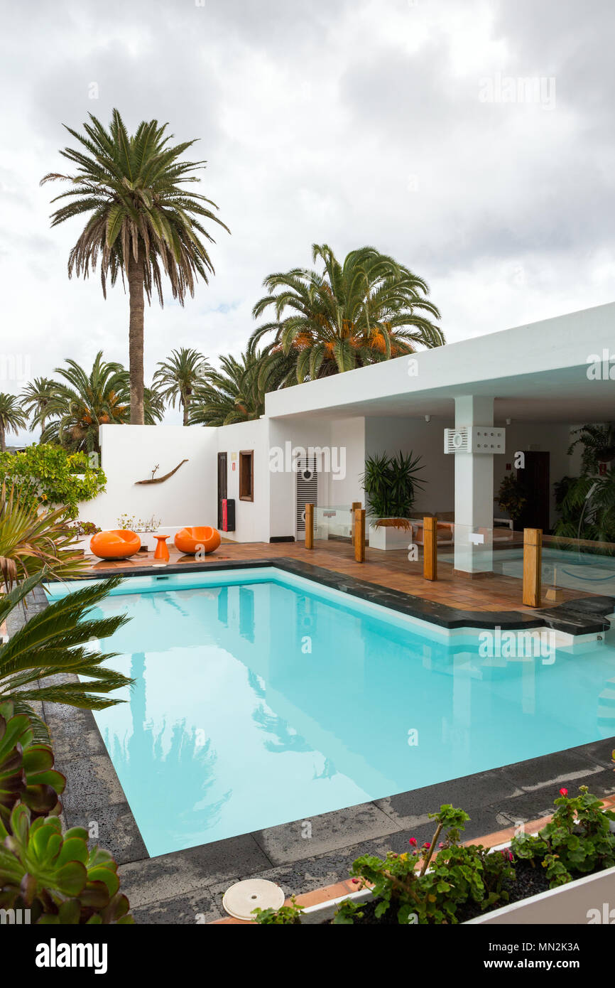 Lanzarote Cesar Manrique House Stock Photos Lanzarote Cesar