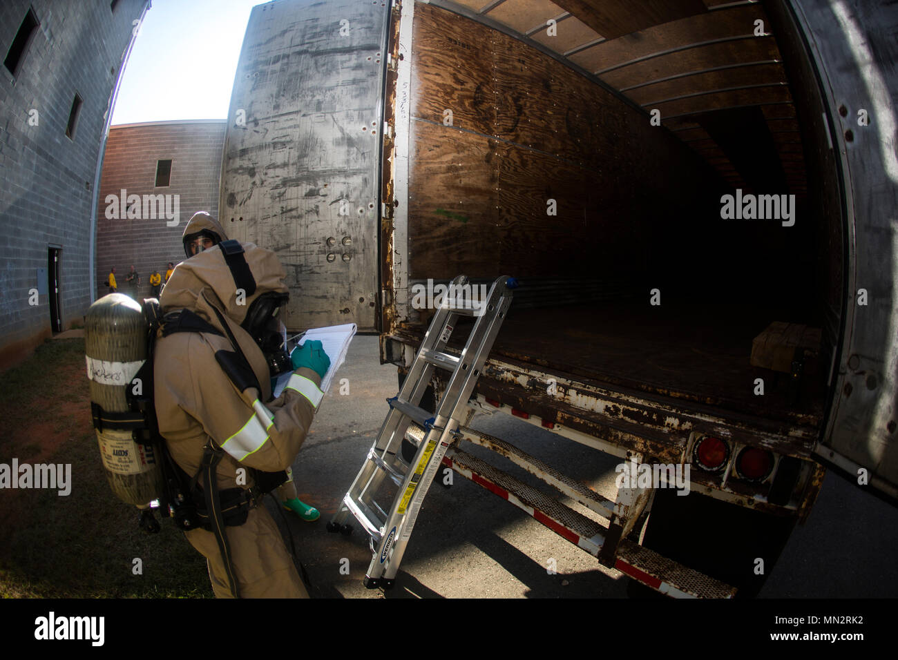 U.S. Marine Corps Lance Cpl. Bradley Kitchens, Chemical, Biological, Radiological, Nuclear (CBRN