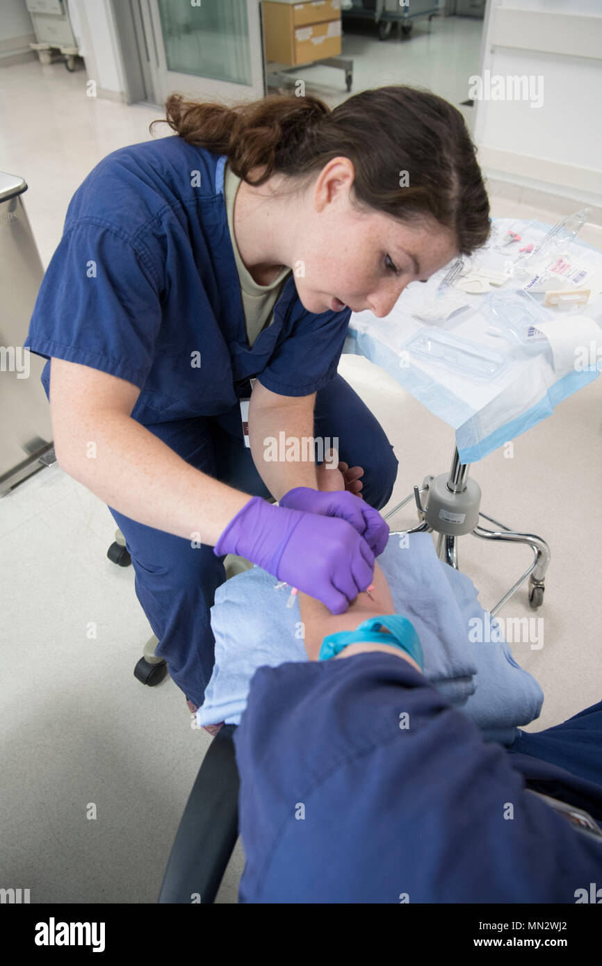 U S Air Force Senior Airman Kathryn Burke A Medical