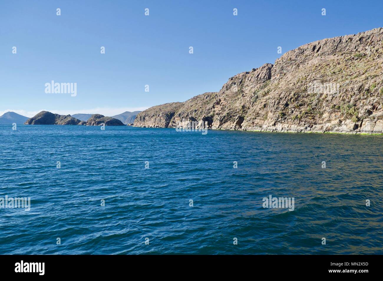 Lake Titicaca Stock Photo