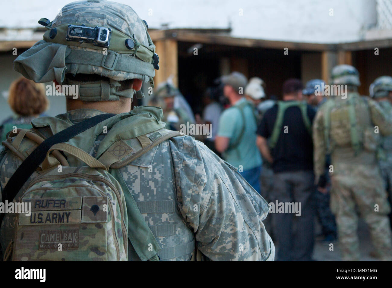 Spc. Brandon Rufer, psychological operations specialist with 351st