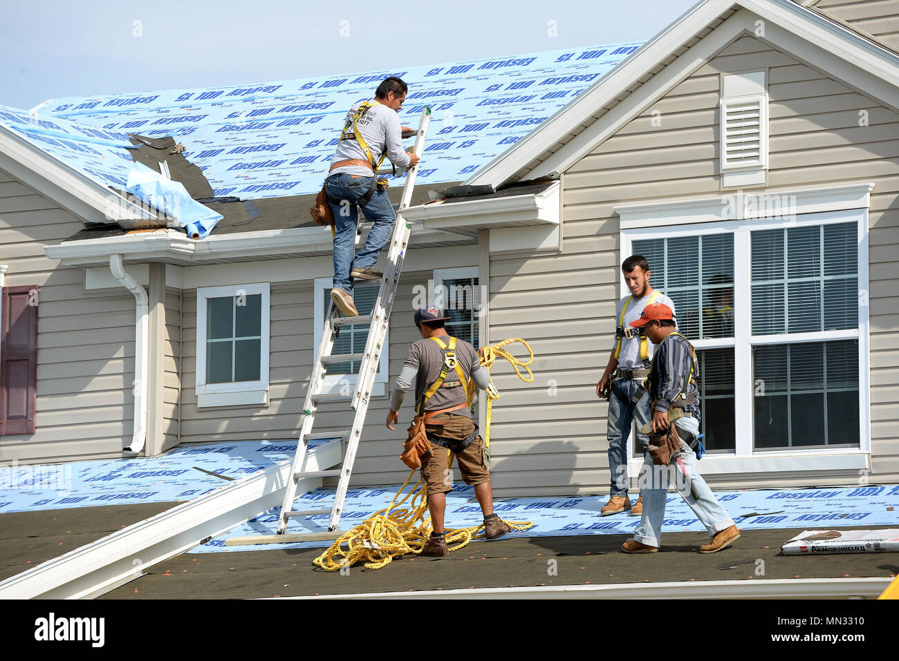 Hail Damage On Roof Hi-Res Stock Photography And Images - Alamy