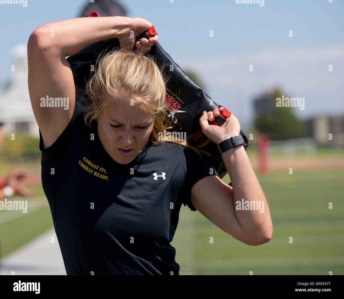 U.S. Marine Corps 1st Lt. Leah Pollard, competitor from Camp Pendelton