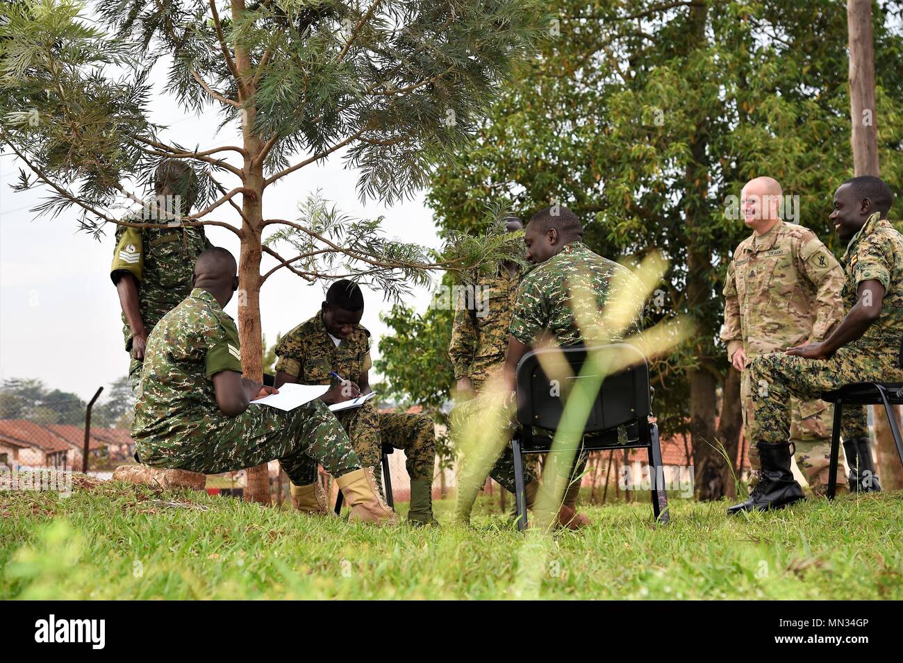 U.S. Army Soldiers of the 346th Tactical Psychological Operations