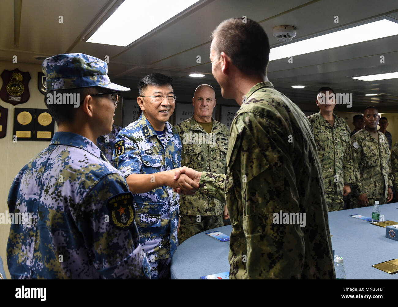 U.S. Navy Capt. Ian Branum, Combined Joint Task Force-Horn of Africa ...