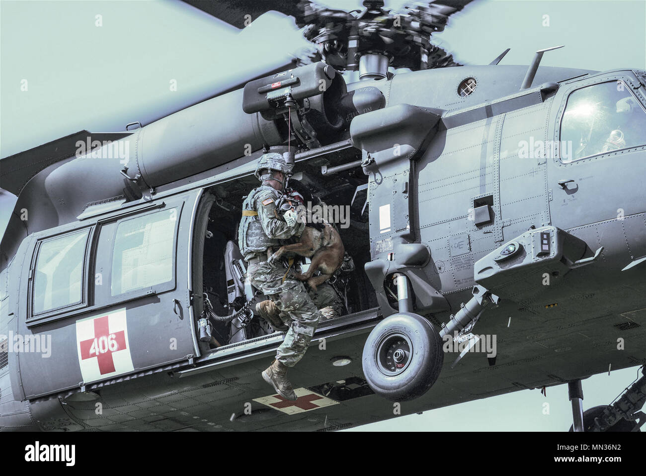 ANSBACH, Germany U.S. Army Sgt. Philip Ventimiglia and his canine assigned to 131st Military