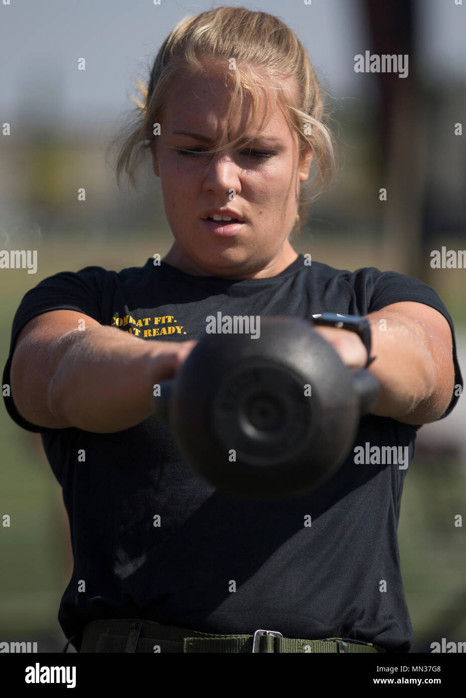 U.S. Marine Corps 1st Lt. Leah Pollard, competitor representing Marine
