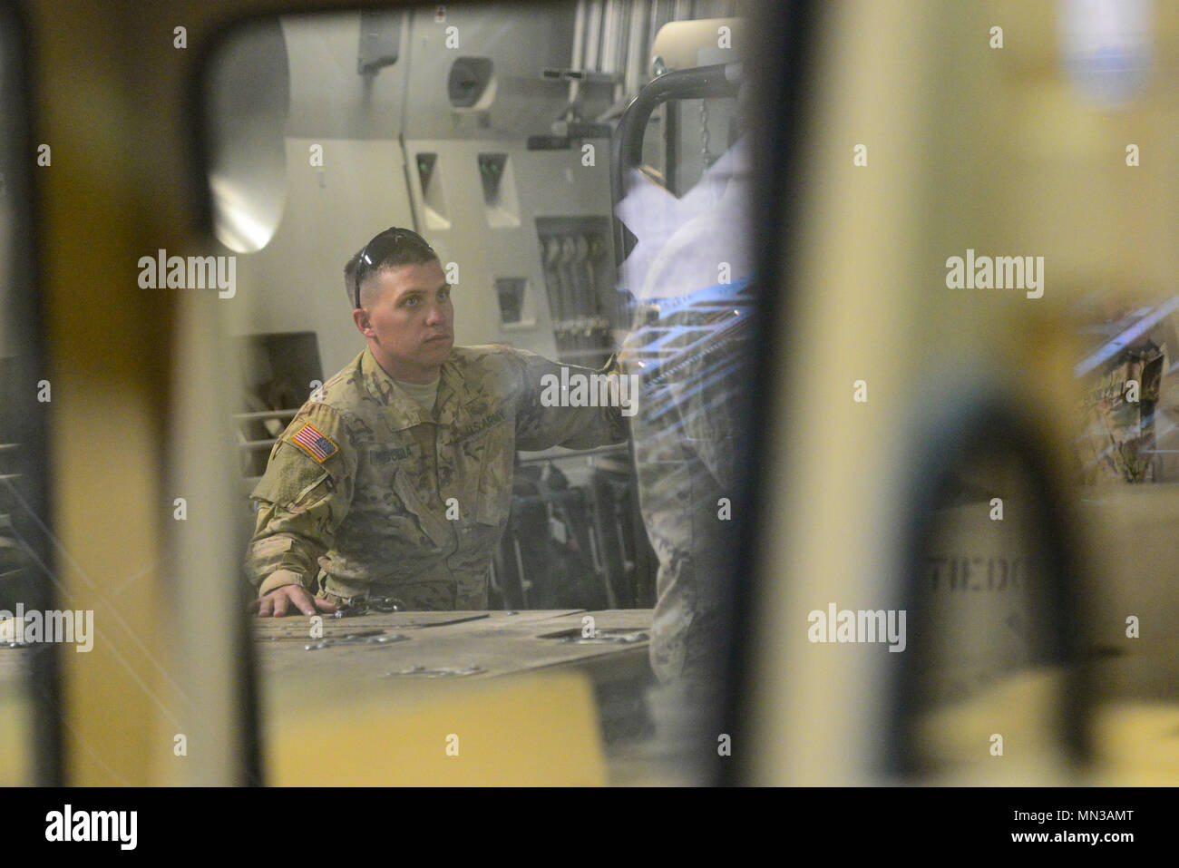 Personnel from the 502nd Logistics Readiness Squadron, 433rd Airlift ...