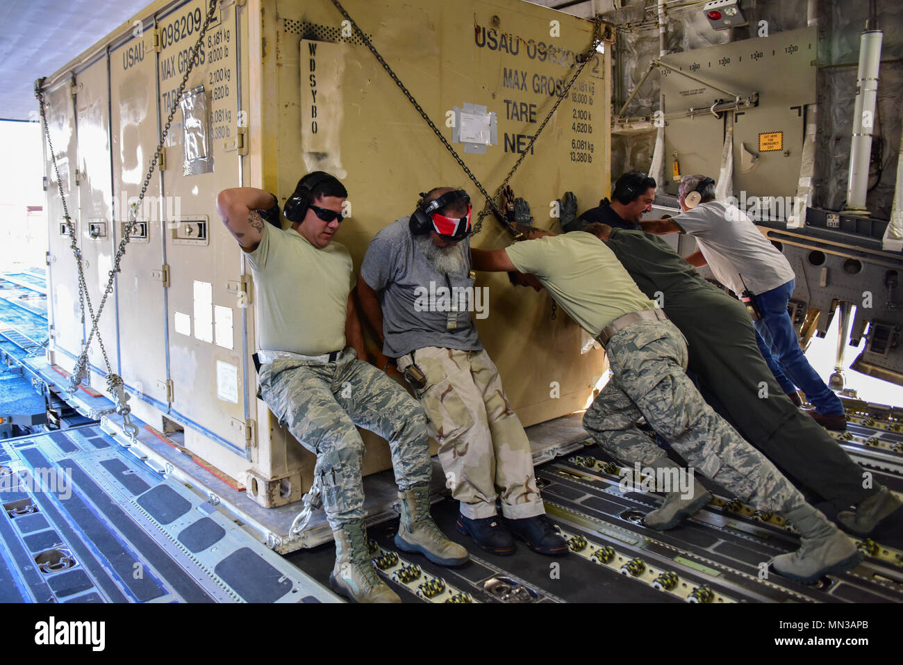 Hurricane Harvey relief operations at Joint Base San Antonio-Lackland ...