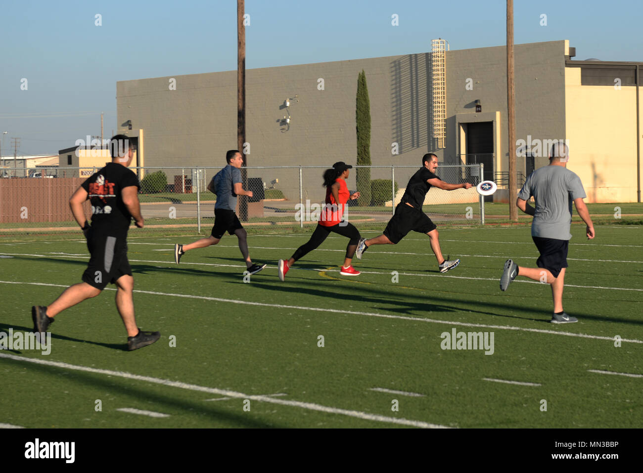 U.S. Air Force Airmen with the 7th Operation Support Squadron