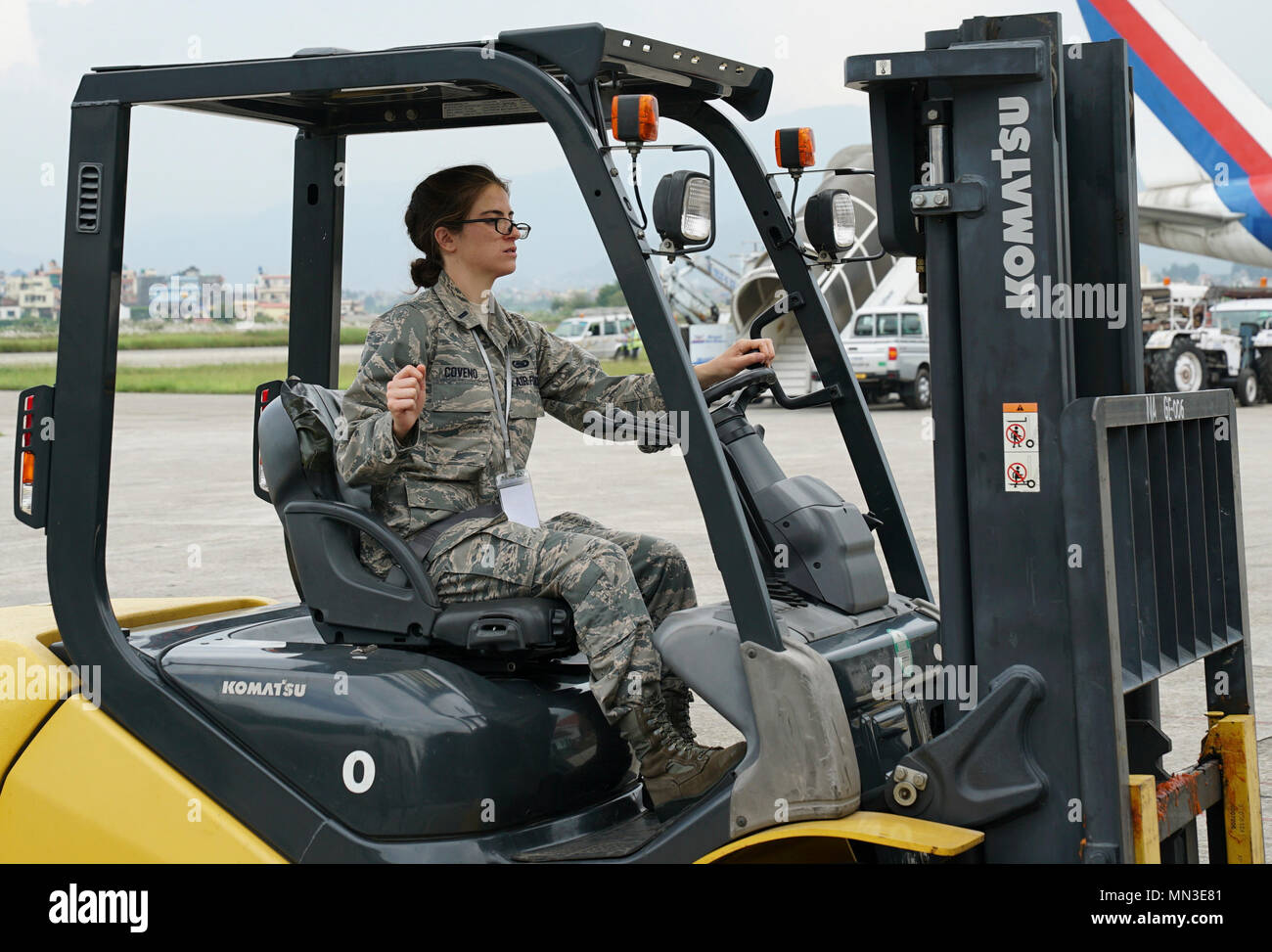 U.S. Air Force 1st Lt. Madison Coveno, 36th Contingency Response Group