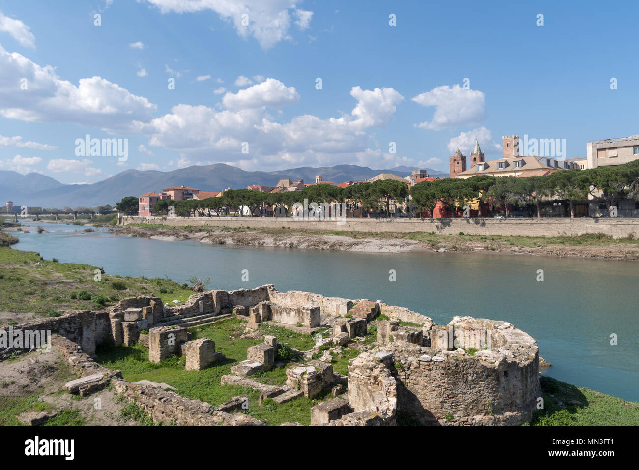 Italy albenga towers hi-res stock photography and images - Alamy
