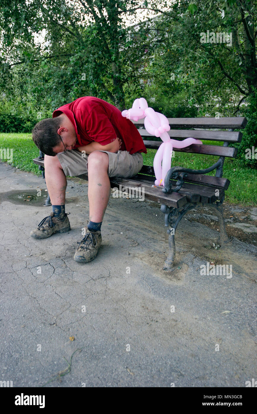 Drunk exhaustion festival hi-res stock photography and images - Alamy