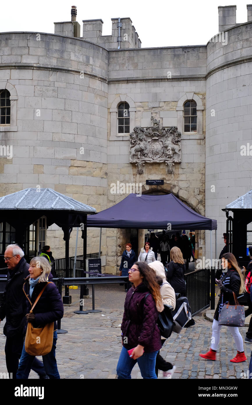The Tower of London entrance UK Stock Photo Alamy
