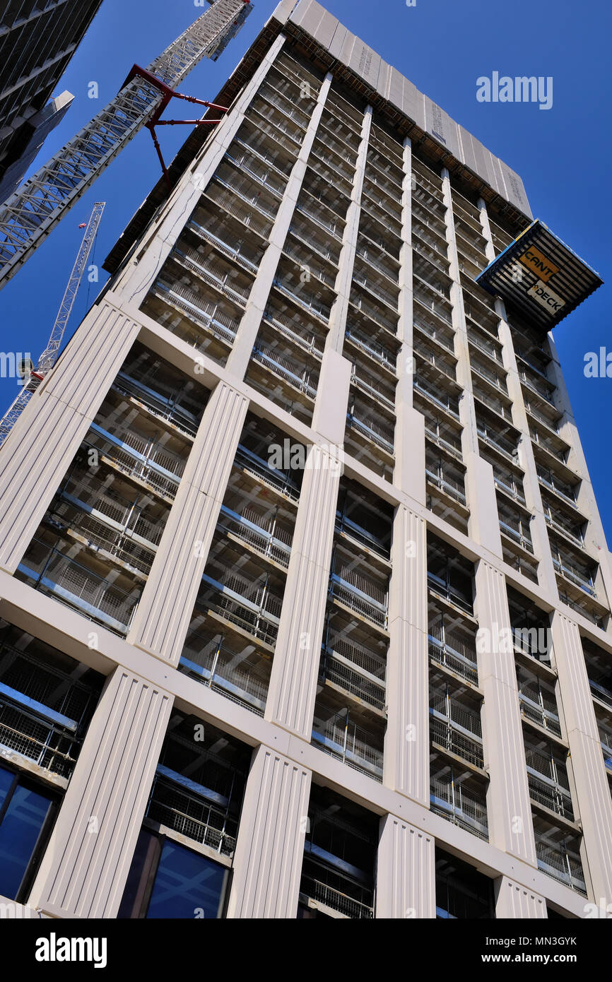 High Rise building site in York Road London Stock Photo - Alamy