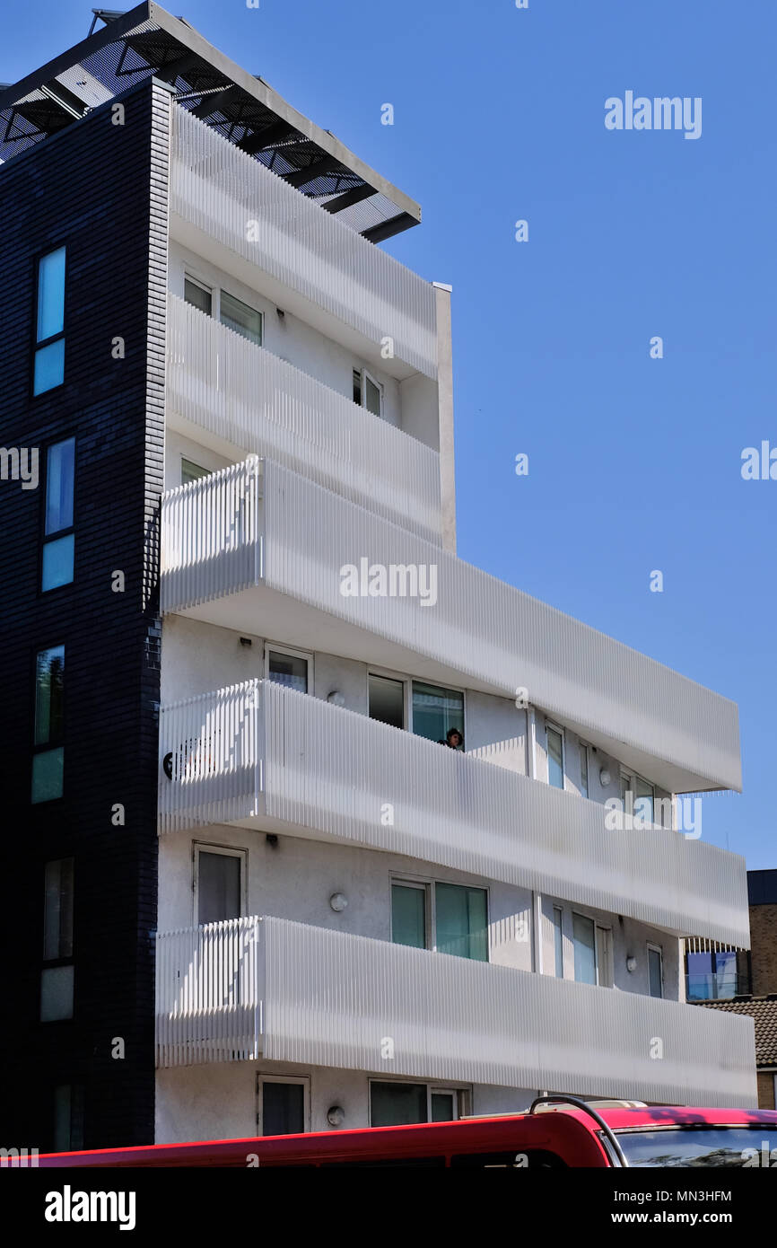 New Block of apartments on Tower Bridge Road London Stock Photo Alamy