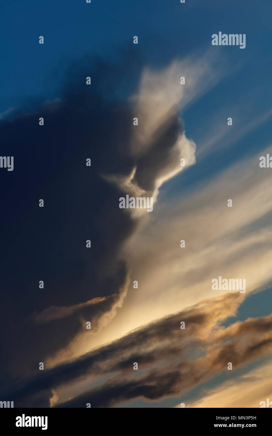 Cloud formation Stock Photo