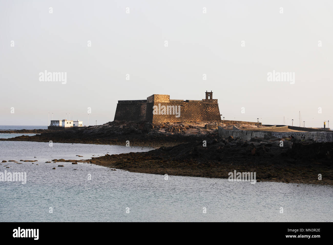 Castle of Saint Gabriel in Arrecife, Lanzarote, Spain Stock Photo