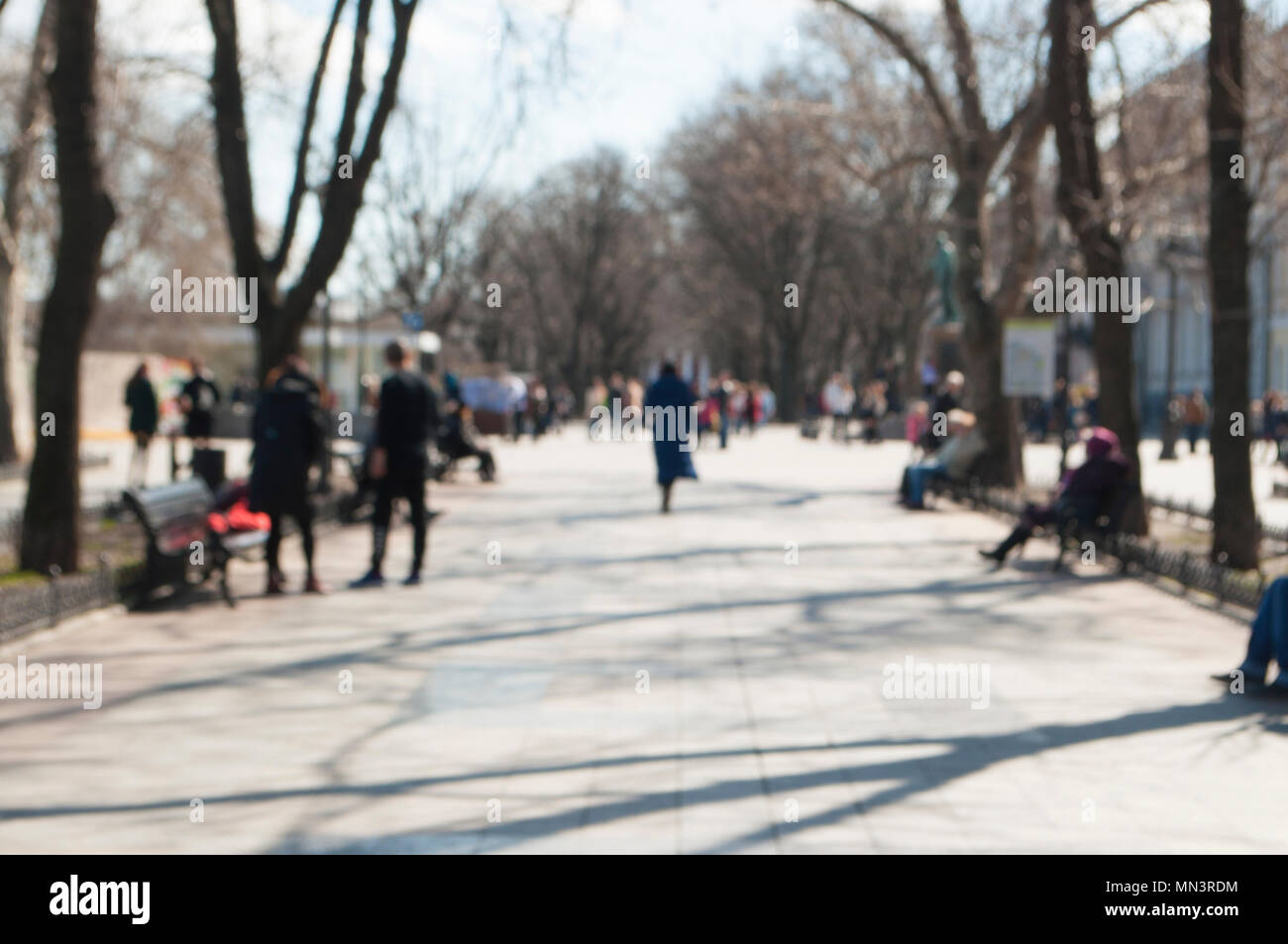 Blurry image people in hi-res stock photography and images - Alamy