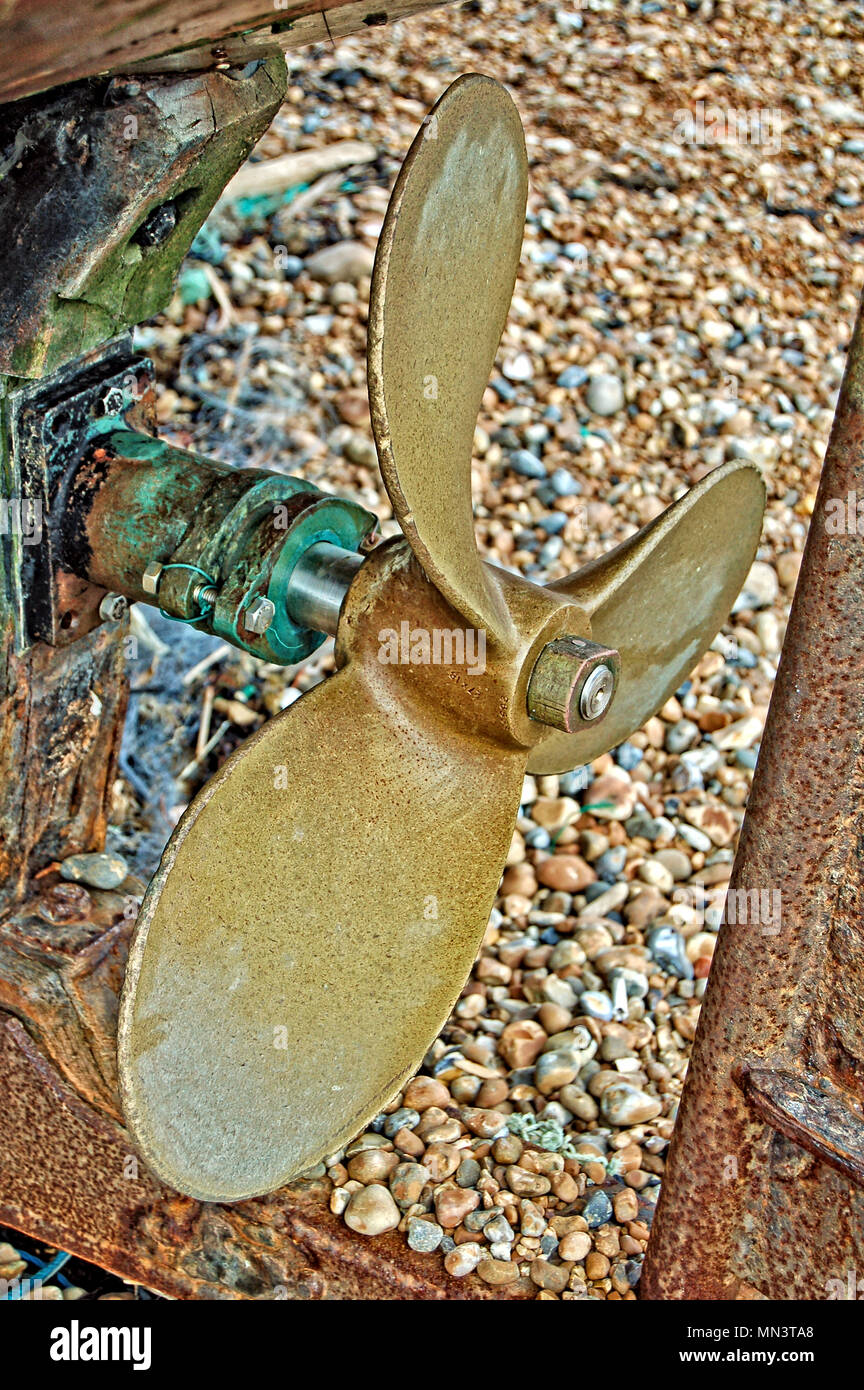 Brass propeller hires stock photography and images Alamy