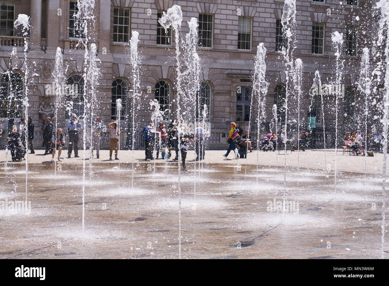London fountains Stock Photo