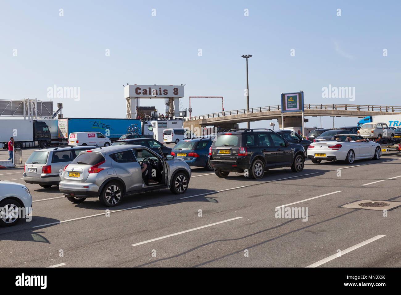 Calais Terminal, France Stock Photo