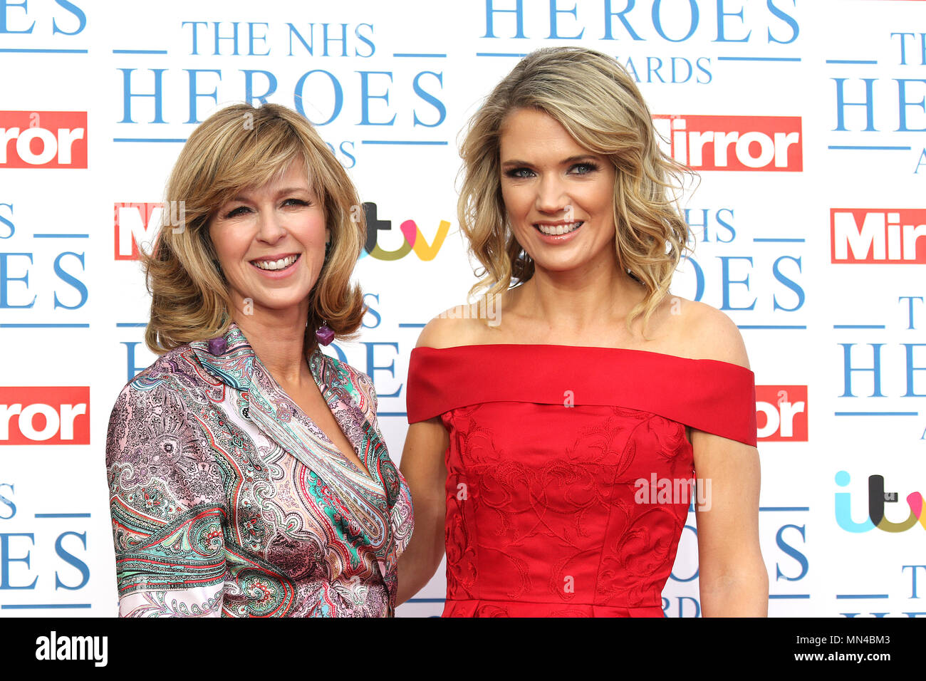 London, UK. 14th May, 2018. Kate Garraway, Charlotte Hawkins, NHS