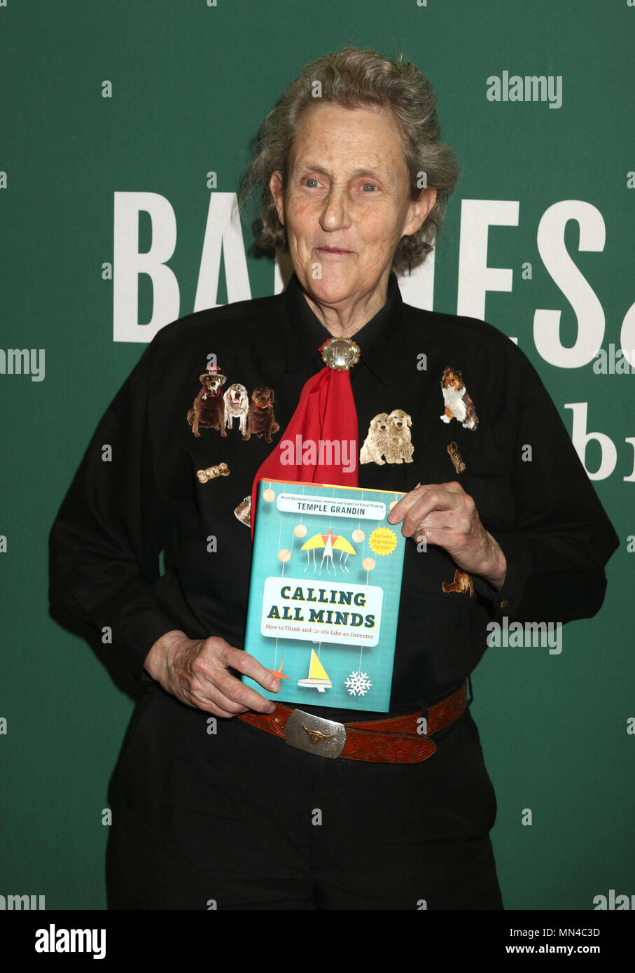 New York City New York Usa 14th May 2018 Author Scientist Autism Advocate Temple Grandin Promotes Her New Book Calling All Minds How To Think And Create Like An Inventor Held At