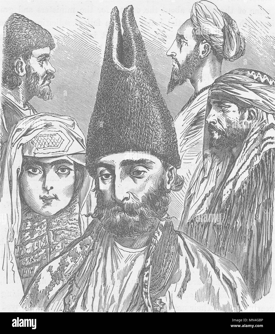 Persian women Black and White Stock Photos & Images Alamy