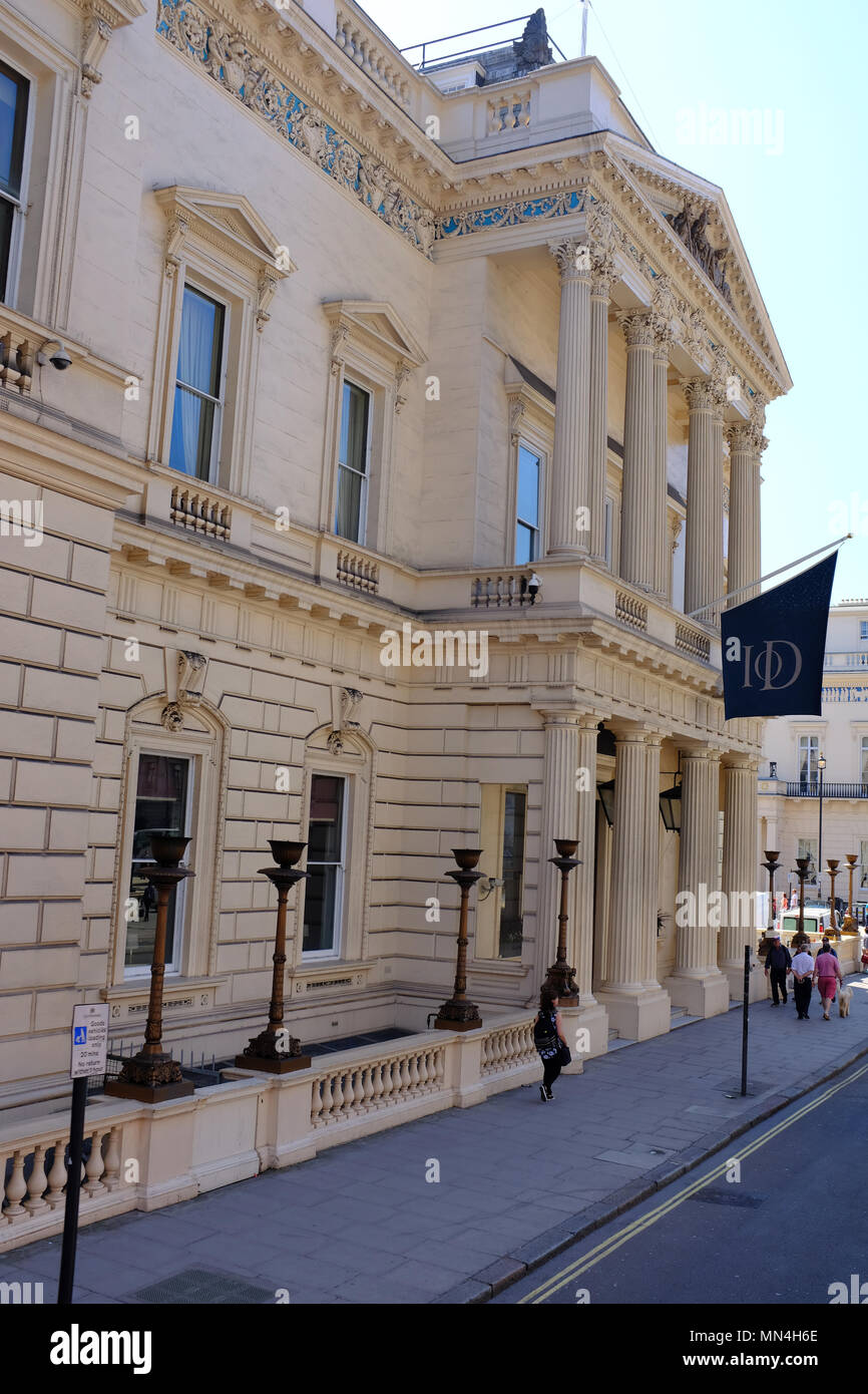 Institute of Directors on Pall Mall London Stock Photo