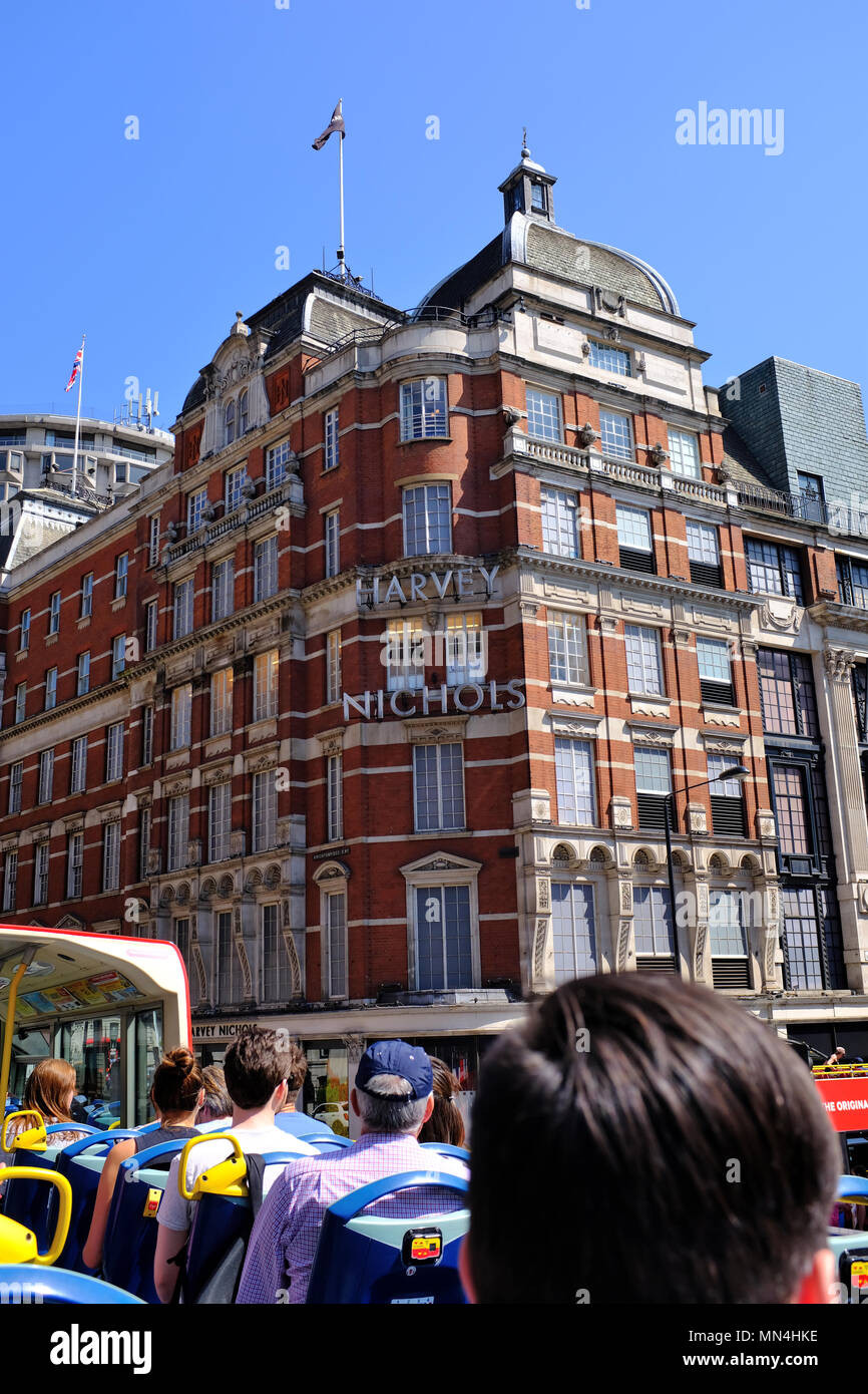 Harvey Nichols, Knightsbridge, London, UK Stock Photo Alamy