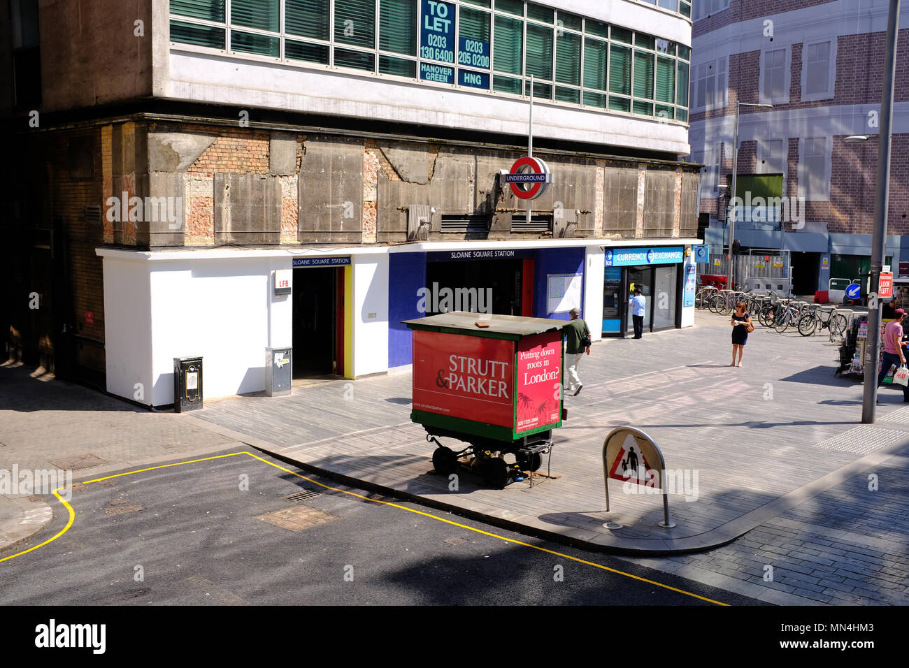 Sloane Square Underground Station London UK Stock Photo Alamy
