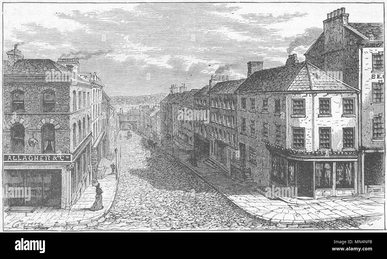 Towns in ireland Black and White Stock Photos & Images Alamy