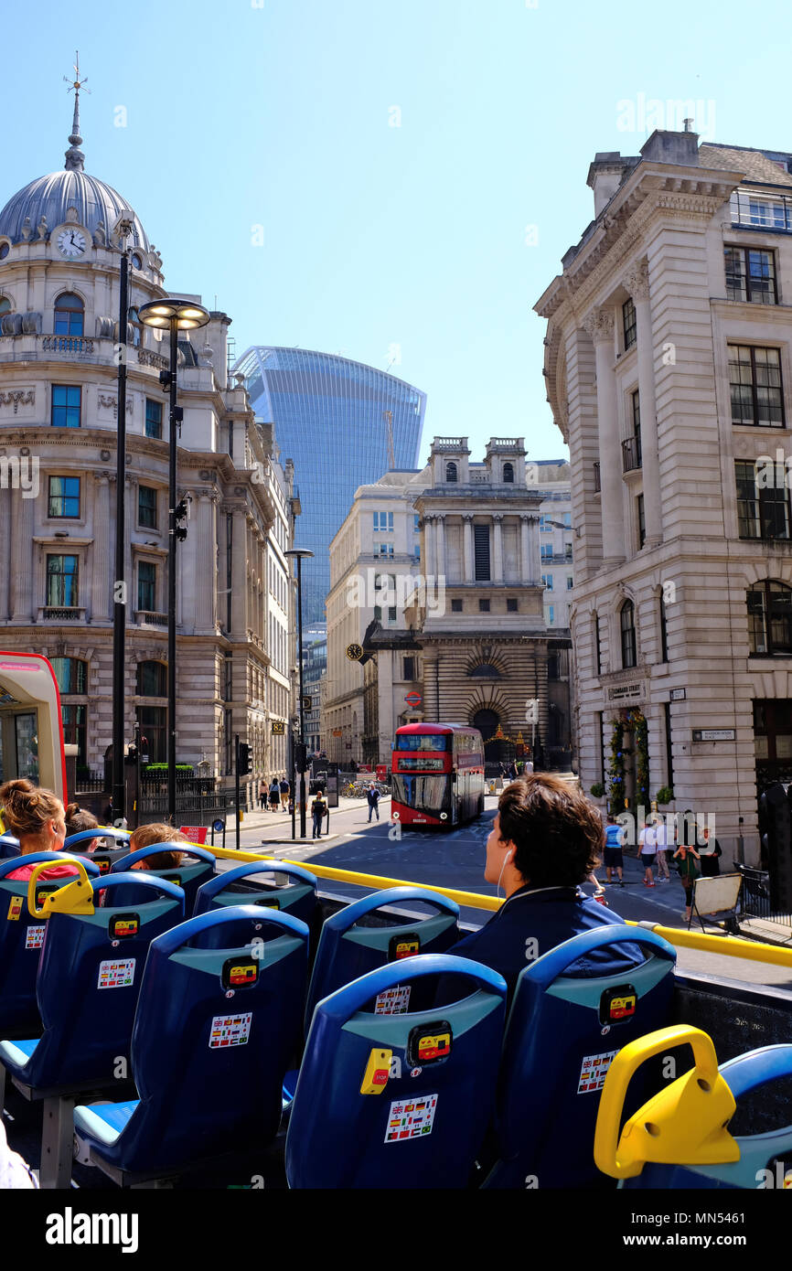 Queen Victoria Street London Stock Photo Alamy