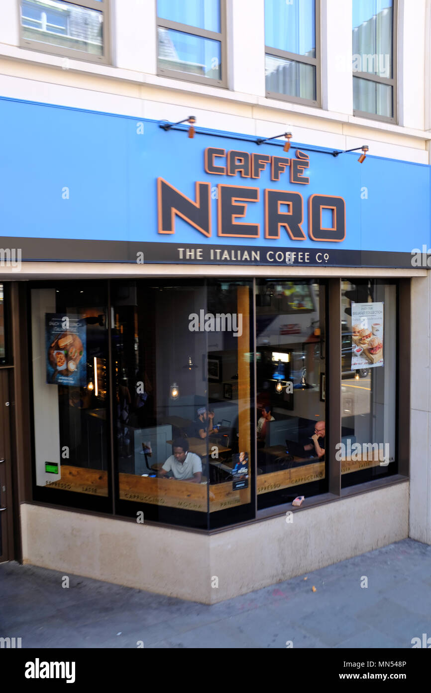 Cafe Nero on Borough High Street London Stock Photo