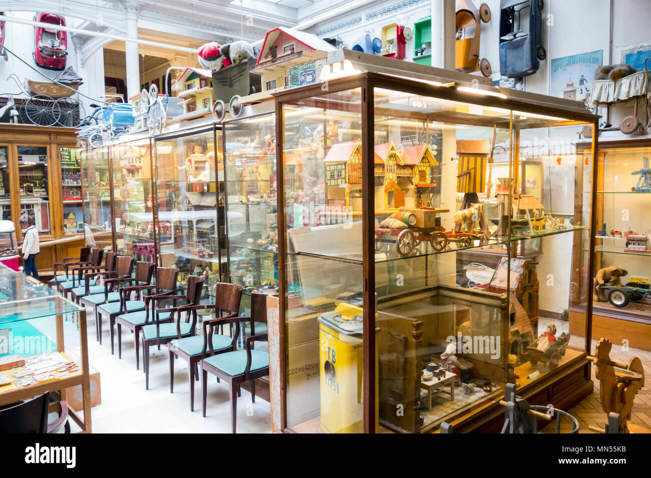 Inside the Toy Museum in Brussels, Belgium Stock Photo Alamy